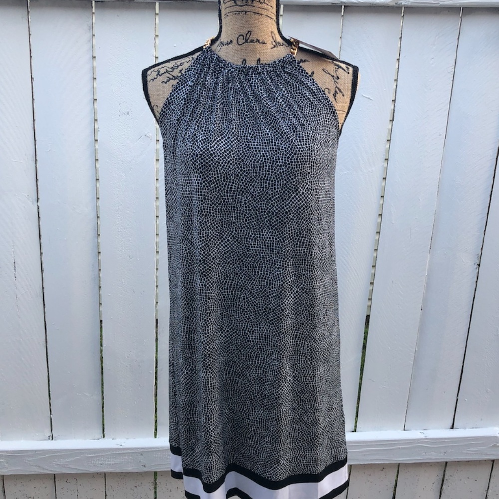 Michael Kors Halter Chain Dress